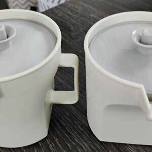 Vintage Tupperware Cream & Sugar Set